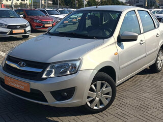 2016 Lada (ВАЗ) Granta I, серебристый, 410000 рублей, вид 1