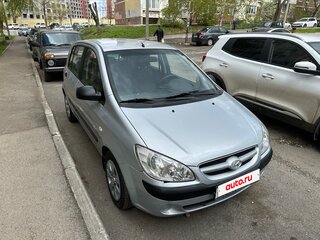2007 Hyundai Getz I Рестайлинг, серебристый, 560000 рублей, вид 2