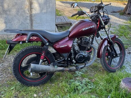 2013 Zontes Tiger, красный, 59000 рублей, вид 2