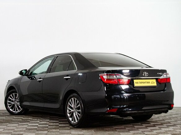 2016 Toyota Camry VII (XV50) Рестайлинг, чёрный - вид 5