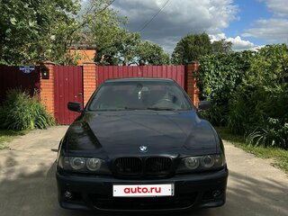 2001 BMW 5 серии 525i IV (E39) Рестайлинг, синий, 780000 рублей, вид 2