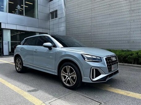 2022 Audi Q2 L 35 TFSI I Рестайлинг, голубой, 1977007 рублей, вид 3