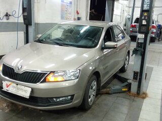 2019 Skoda Rapid I Рестайлинг, бежевый, 1390000 рублей, вид 1