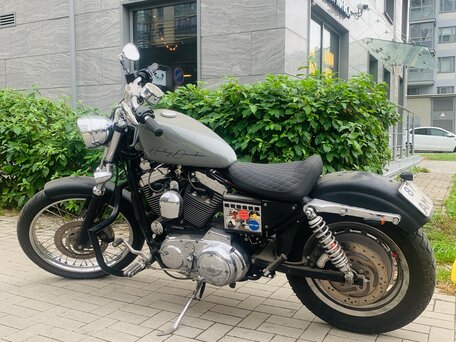 2002 Harley-Davidson Sportster 1200, серый, 890000 рублей, вид 4