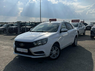 2018 Lada (ВАЗ) Vesta I, белый, 530000 рублей, вид 3