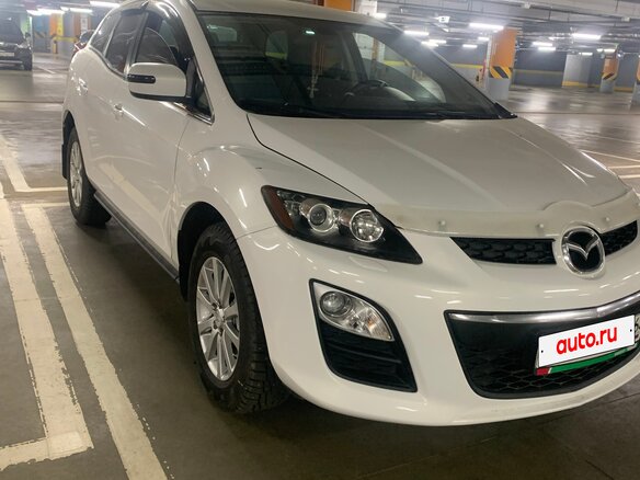 2011 Mazda CX-7 I Рестайлинг, белый, 1059000 рублей - вид 2