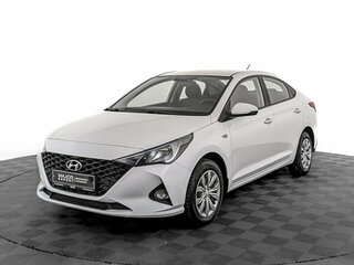 2022 Hyundai Solaris II Рестайлинг, белый, 1480000 рублей, вид 1