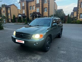 2005 Toyota Highlander I (XU20) Рестайлинг, зелёный, 1050000 рублей, вид 1