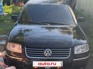 2001 Volkswagen Passat B5 Рестайлинг, чёрный, 310000 рублей, вид 2