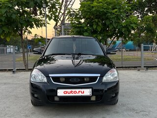2010 Lada (ВАЗ) Priora I, чёрный, 450000 рублей, вид 2