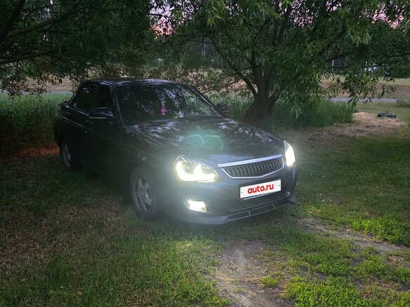 2008 Lada (ВАЗ) Priora I, серый, 415000 рублей - вид 1