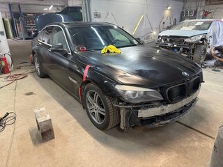 2012 BMW 7 серии 740d xDrive V (F01/F02/F04), чёрный, 1500000 рублей, вид 1