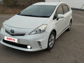 2011 Toyota Prius Alpha I (ZVW40/41), белый, 949990 рублей, вид 1