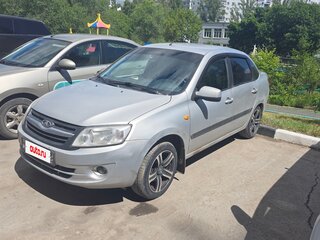 2014 Lada (ВАЗ) Granta I, серебристый, 505000 рублей, вид 1