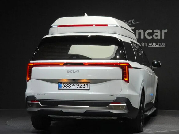 2023 Kia Carnival IV Рестайлинг, белый, 6020000 рублей - вид 3