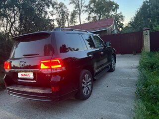 2019 Toyota Land Cruiser 200 Series Рестайлинг 2, чёрный, 3250000 рублей, вид 5