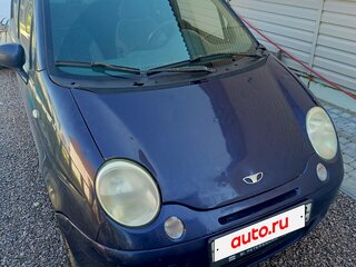 2007 Daewoo Matiz I Рестайлинг, синий, 160000 рублей, вид 1