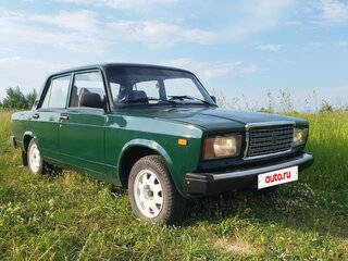 1997 Lada (ВАЗ) 2107, зелёный, 100000 рублей, вид 3