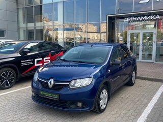 2016 Renault Logan II, синий, 499000 рублей, вид 1