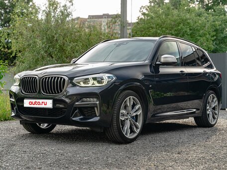 2020 BMW X3 M40d III (G01), чёрный, 5400000 рублей, вид 4