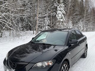 2008 Mazda 3 5-speed I (BK) Рестайлинг, чёрный, 670000 рублей, вид 1
