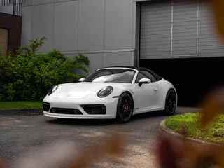 2022 Porsche 911 Carrera 4 GTS VIII (992), белый, 17800000 рублей, вид 2
