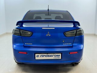 2011 Mitsubishi Lancer X Рестайлинг, синий, 520000 рублей, вид 3