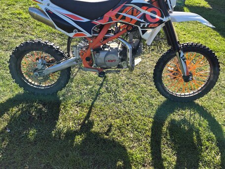 2024 Kayo Basic TT125EM, оранжевый, 60000 рублей, вид 2