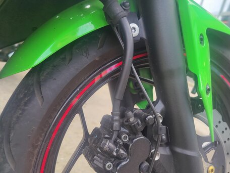 2013 Kawasaki Ninja 300, зелёный, 410000 рублей, вид 4