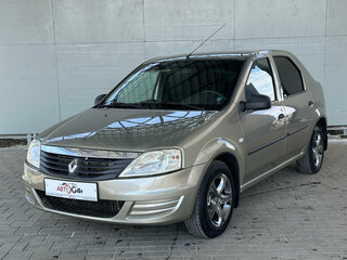 2010 Renault Logan I Рестайлинг, бежевый, 400000 рублей, вид 1