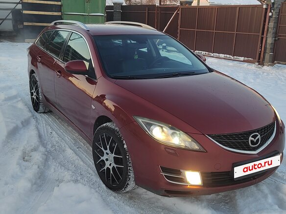 2008 Mazda 6 II (GH), красный, 620000 рублей - вид 2