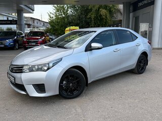 2014 Toyota Corolla XI (E160, E170, E180), серебристый, 1340000 рублей, вид 1