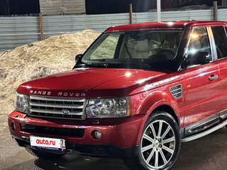 2007 Land Rover Range Rover Sport Supercharged I, красный, 1300000 рублей, вид 1
