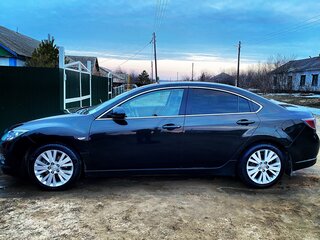 2008 Mazda 6 II (GH), чёрный, 920000 рублей, вид 3