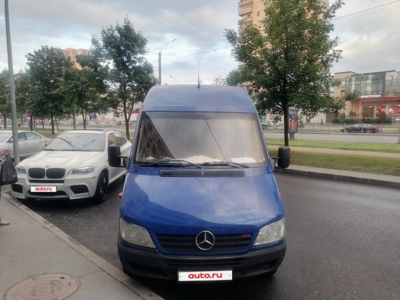 2001 Mercedes-Benz Sprinter, синий, 1200000 рублей