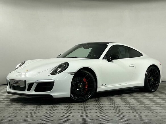2017 Porsche 911 Carrera 4 GTS VII (991) Рестайлинг, белый, 11490000 рублей