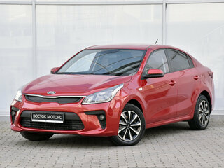 2019 Kia Rio IV, красный, 1450000 рублей, вид 2