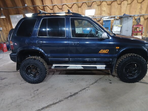 1998 Kia Sportage I, синий, 420000 рублей - вид 5