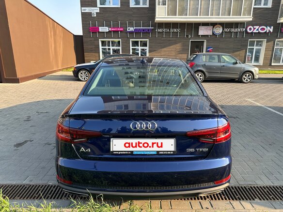 2018 Audi A4 V (B9), синий, 2200000 рублей - вид 7