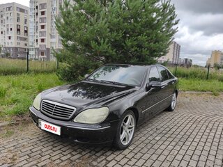 1999 Mercedes-Benz S-Класс 320 IV (W220), чёрный, 685000 рублей, вид 1