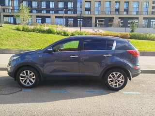 2015 Kia Sportage III Рестайлинг, синий, 1450000 рублей, вид 4