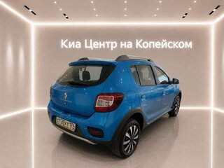 2018 Renault Sandero Stepway II Рестайлинг, синий, 1195000 рублей, вид 3