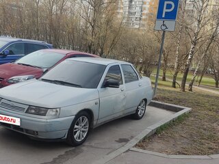 2002 Lada (ВАЗ) 2110, серебристый, 125000 рублей, вид 5
