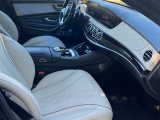2017 Mercedes-Benz Maybach S-Класс 450 I (X222) Рестайлинг, чёрный, 3850000 рублей, вид 4