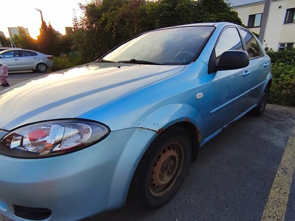 2012 Chevrolet Lacetti I, синий, 310000 рублей - вид 1