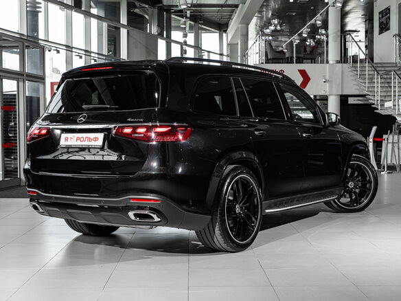 2026 Mercedes-Benz GLS 450 II (X167) Рестайлинг, чёрный - вид 4