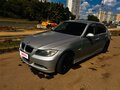 2005 BMW 3 серии 323i V (E90/E91/E92/E93), серебристый, 550000 рублей