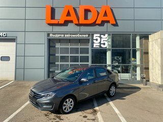 2026 Lada (ВАЗ) Vesta I Рестайлинг (NG), серый, 1880000 рублей, вид 1