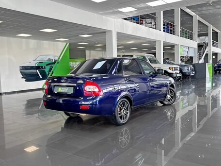 2013 Lada (ВАЗ) Priora I Рестайлинг, синий, 415000 рублей, вид 2