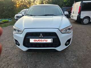 2012 Mitsubishi ASX I Рестайлинг, белый, 1200000 рублей, вид 2